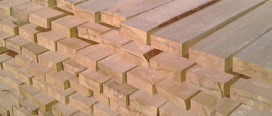 Брус из северной древесины