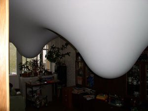 Вода в натяжных потолках