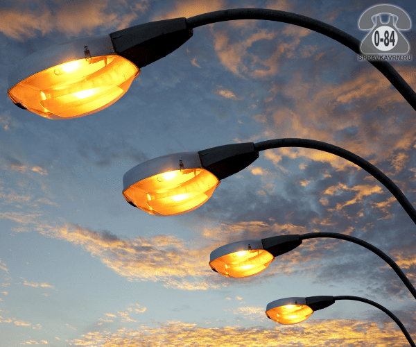 Светильники уличные